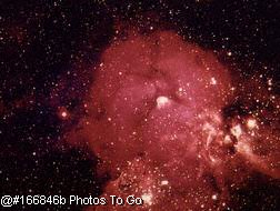 Stars and nebula